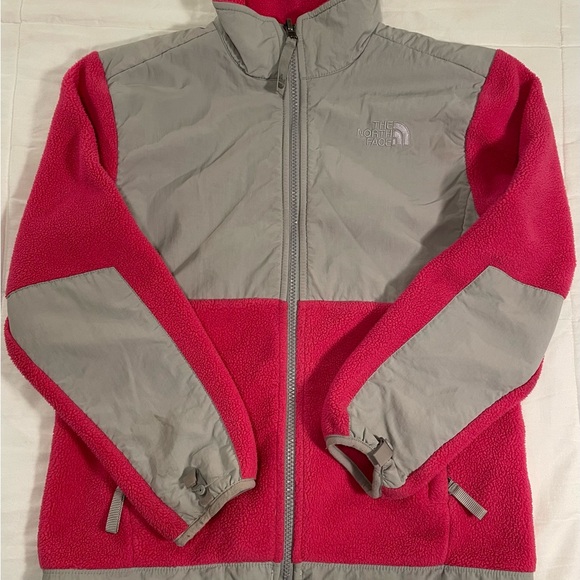 The North Face Other - The North Face Kids' Pink and Gray Fleece Jacket